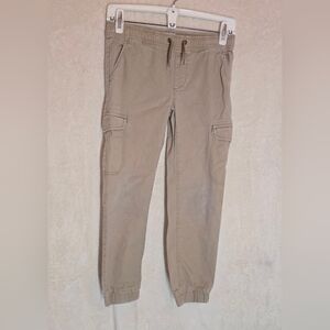 Old Navy Tan Size M(8) Boys Cargo Elastic Waist Jogger Pants